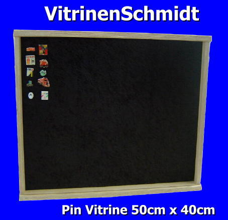 VitrinenSchmidt® Vitrine nach Wunsch Pin Vitrine Schwarz Orden Sammler 