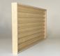 015G Fingerhut Sammler Vitrine 100cm x 32,5cm x 6cm, 3cm Stelltiefe, 7 Stellebenen je 3,2cm hoch